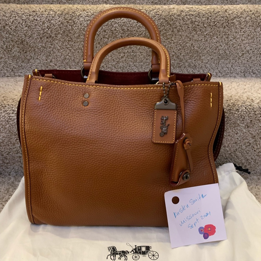 Coach rogue in saddle 2nd gen size 30